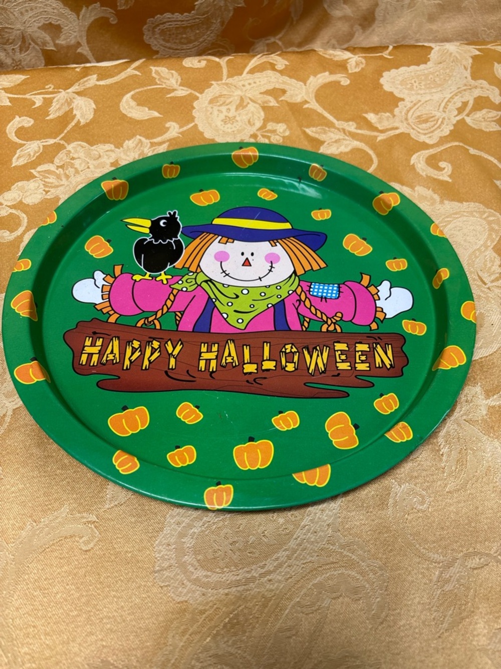 Happy Halloween Vintage Serving Tray